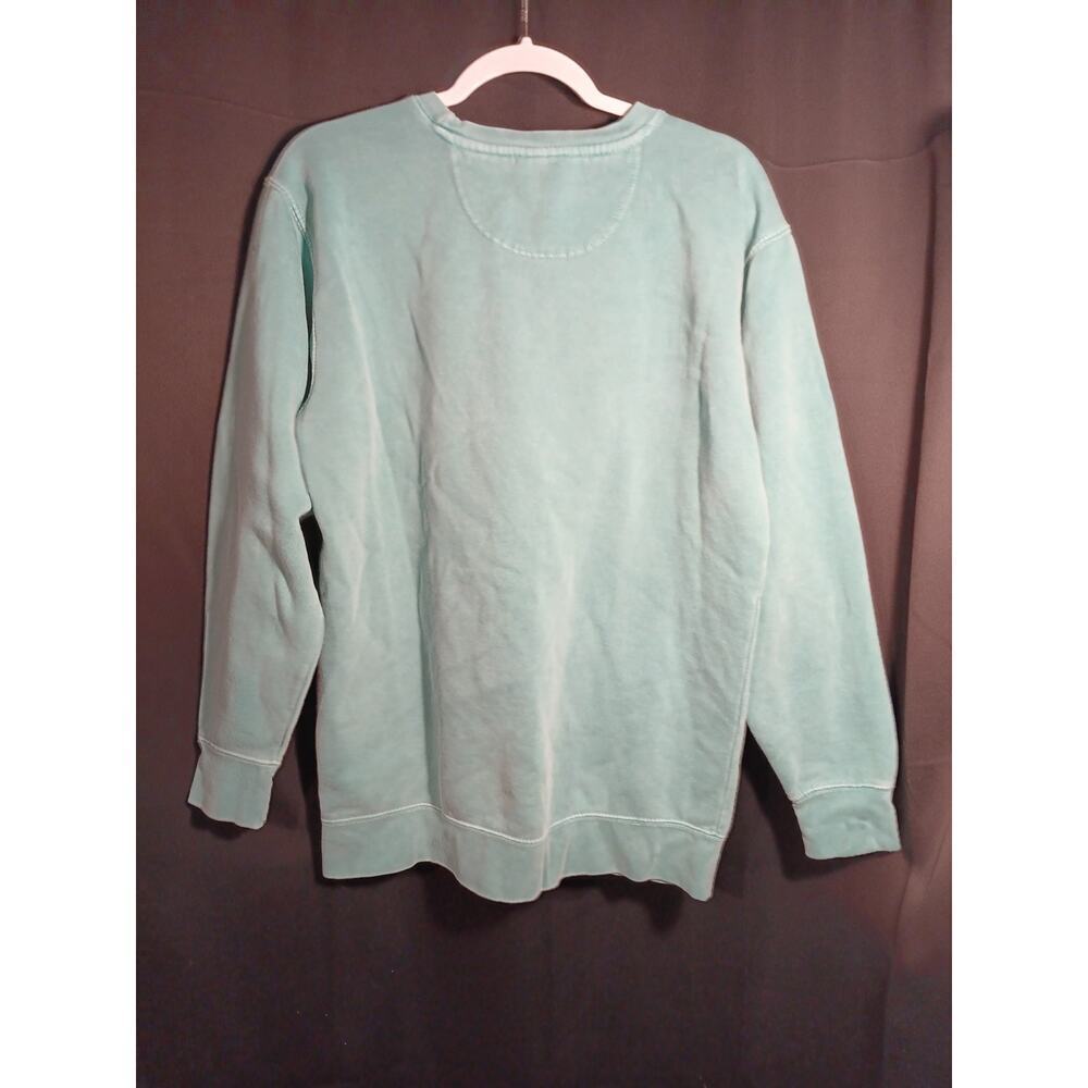 Missouri State University Teal Green Long Sleeve Crewneck Sweatshirt Medium - Picture 5 of 5